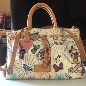 Disney Dooney & Bourke Sketch Handbag